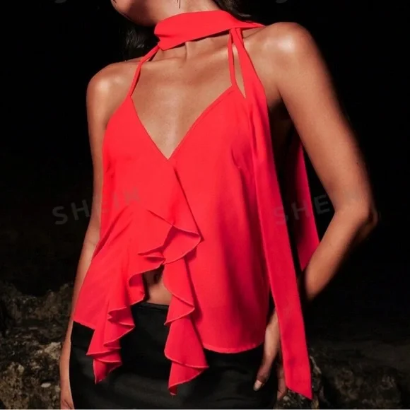 New Ruffle top - Picture 2 of 3